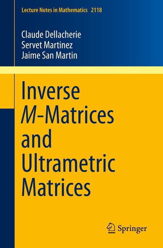 Mathematics and Statistics (R0) - Inverse M-Matrices and Ult ... - cover