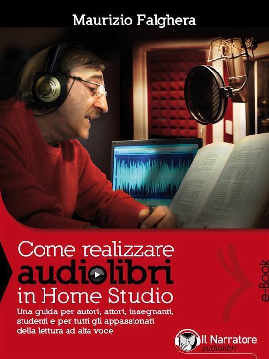 Come realizzare audiolibri in Home Studio - cover
