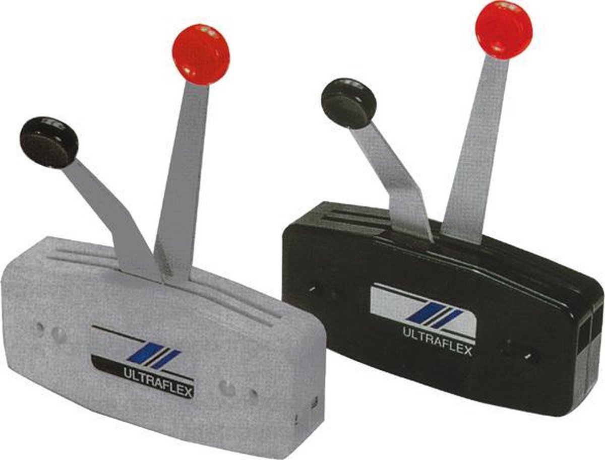 Ultraflex lichtgrijze tweehendel Bedieningsunit