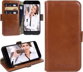 Bouletta Lederen iPhone 6 Plus Hoesje - BookCase - Rustic Cognac