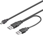 CCP-USB22-AM5P-6 Dual USB A to Mini-USBcable 1.8m