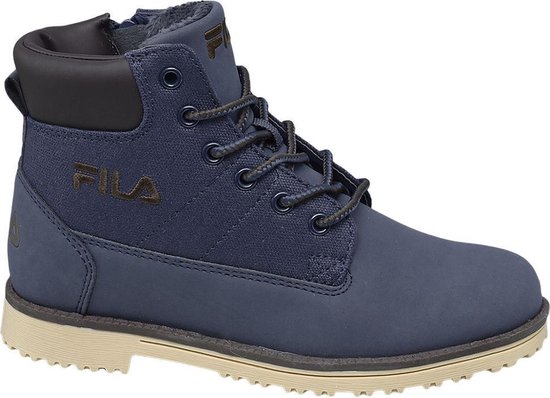 | Fila Kinderen Blauwe bootie vetersluiting Maat 31 | Fila Kinderen Blauwe bootie vetersluiting Maat 31