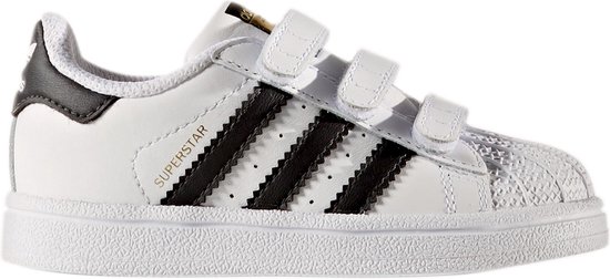 adidas Superstar CF I Sneakers Kinderen - Ftwr White/Core Black/Ftwr White  | bol.com