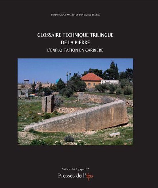 Guides archéologiques - Glossaire technique trilingue de la ... - cover