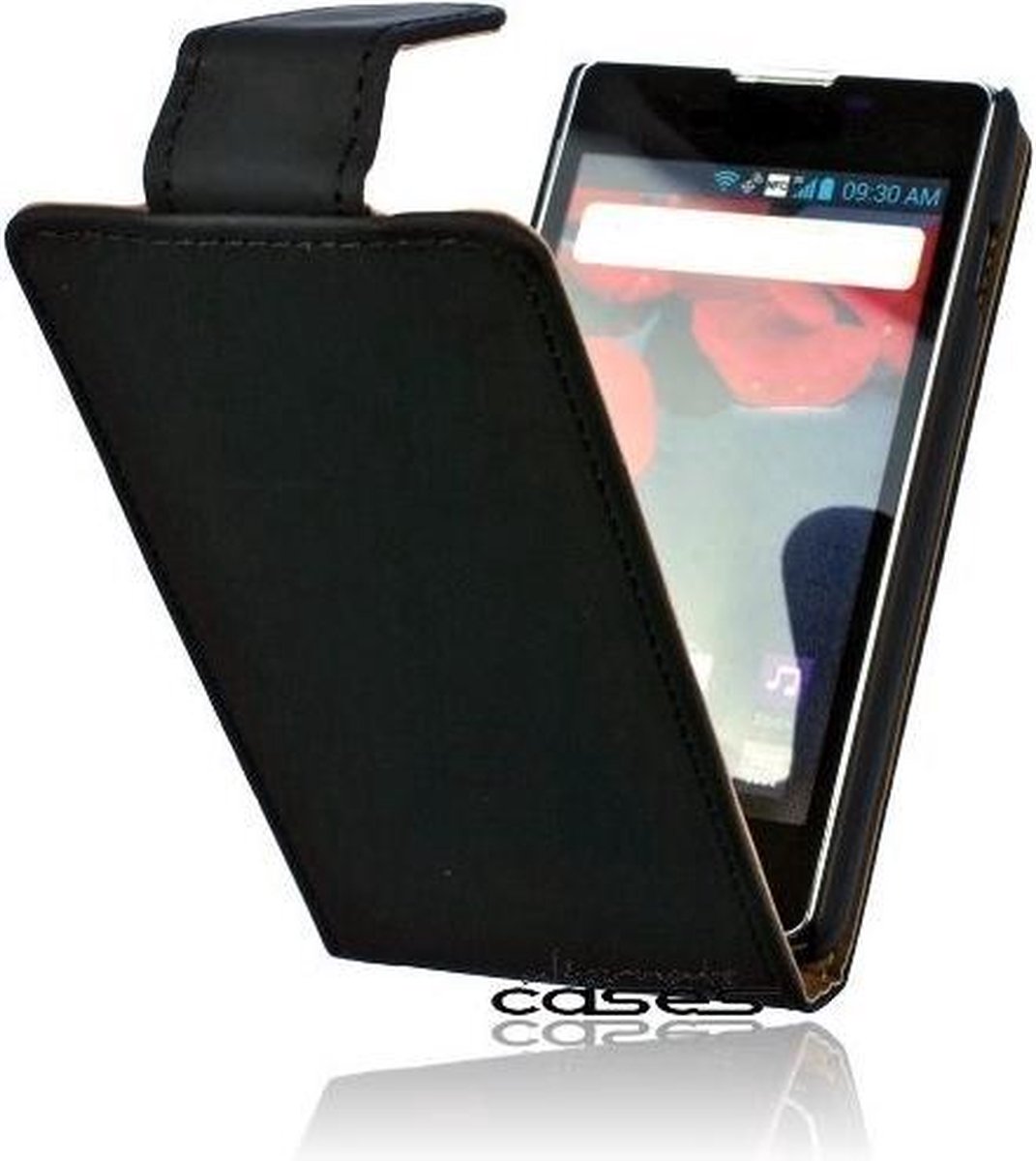 Meenemen snelweg Frank Alternate Flip Case Cover Hoesje - Huawei Ascend G700 Zwart | bol.com