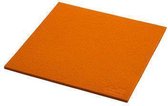 Daff Onderzetter - Vilt - Vierkant - 20 x 20 cm - Tangerine - Oranje