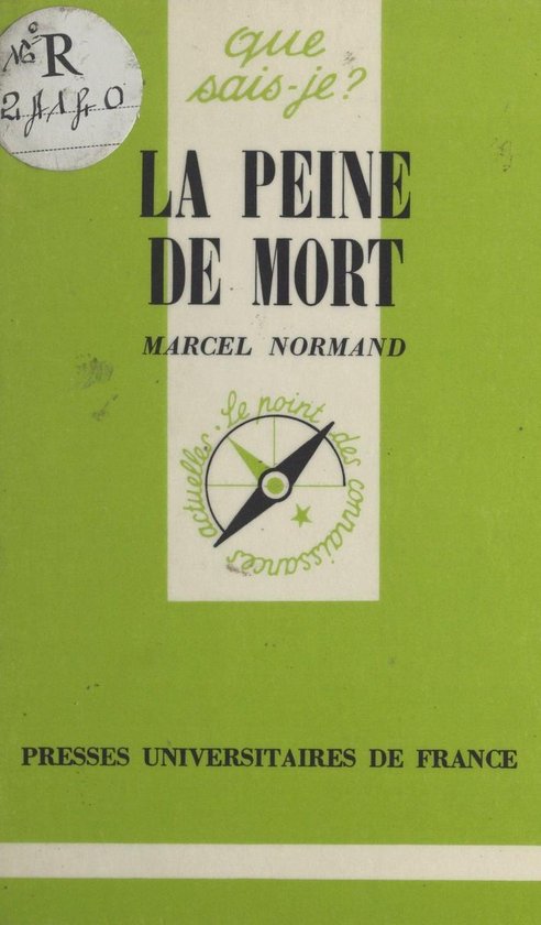 La peine de mort - cover