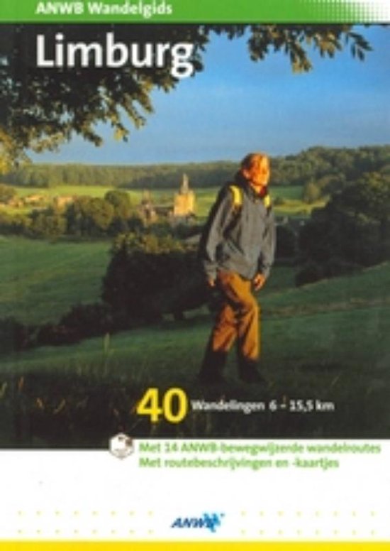 Cover van het boek 'Wandelgids Limburg' van Bartho Hendriksen en C.H. Adema