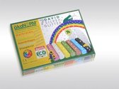 Oekonorm eco Stoepkrijt 7 kleuren met glitter 'zilver'