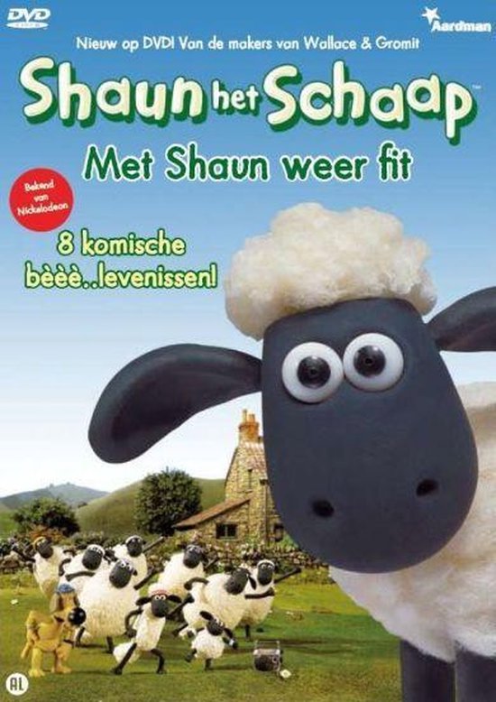 Cover van de film 'Shaun Het Schaap - Met Shaun Weer Fit'