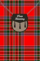 Clan Binning Tartan Journal/Notebook