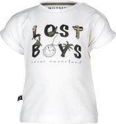 nOeser T-shirt Tom lost boys club/feather white   -  Maat  62