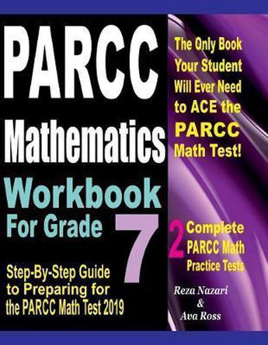 PARCC Mathematics Workbook For Grade 7 - cover
