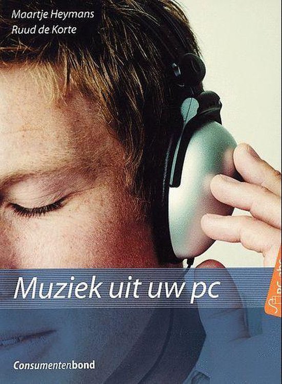 Cover van het boek 'Muziek uit uw pc'