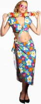 Partychimp 2-delig Tropical Lady Hawaii Rokje en Top Carnavalskleding Dames Carnaval - Maat XL/42