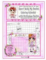 Sherri Baldy My Besties Coloring Calendar with Birthstone Besties Coloring Book