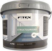 Fitex Structuurverf 10 liter wit