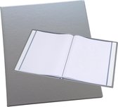 Rillstab Showmap A4 Trendline ZILVER met 10 tassen