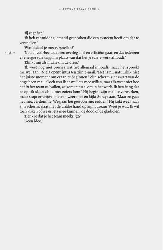 Pagina 36 met tekst en dialoog.