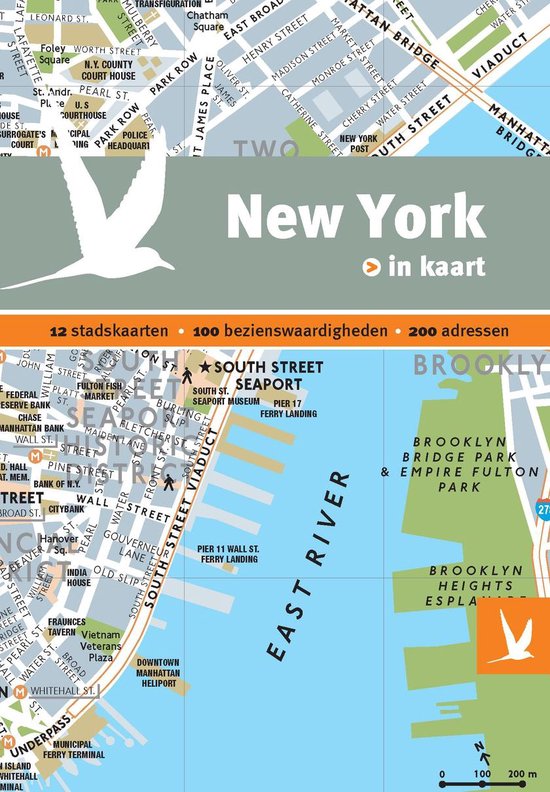 Dominicus stad-in-kaart - New York in kaart