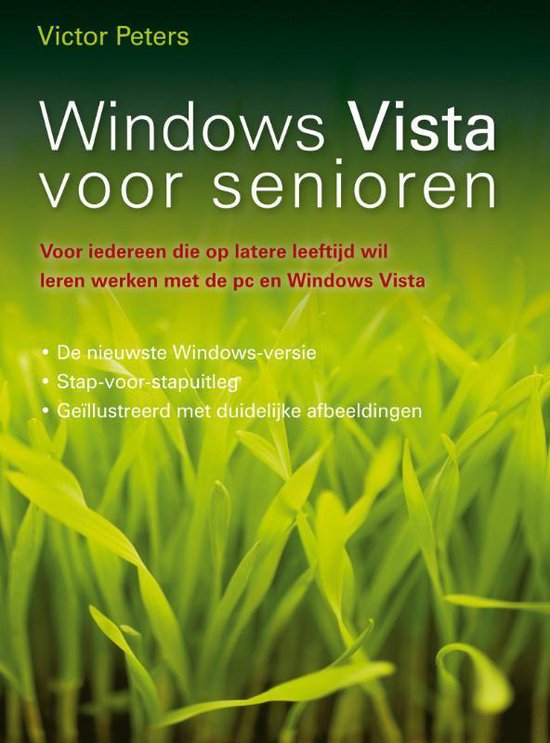 Cover van het boek 'Windows Vista voor senioren' van Victor G.B. Peters
