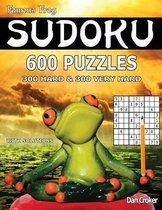 Famous Frog Sudoku 600 Puzzles With Solutions. 300 Hard and 300 Very Hard