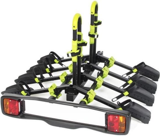 Buzzrack Fietsdrager Buzzwing 4 Compact Voor 4 Fietsen Zwart