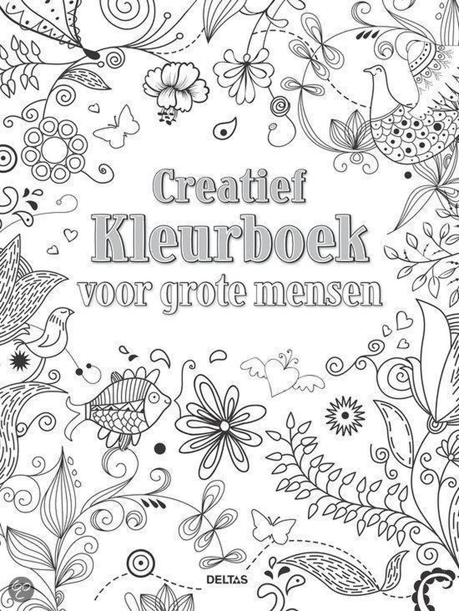 Intiem Mobiliseren prachtig Creatief kleurboek voor grote mensen | 9789044734171 | Boeken | bol.com