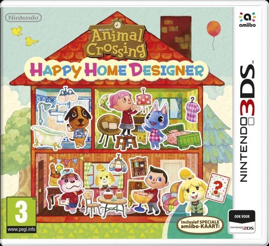 Animal Crossing Happy Home Designer Special Amiibo Card
