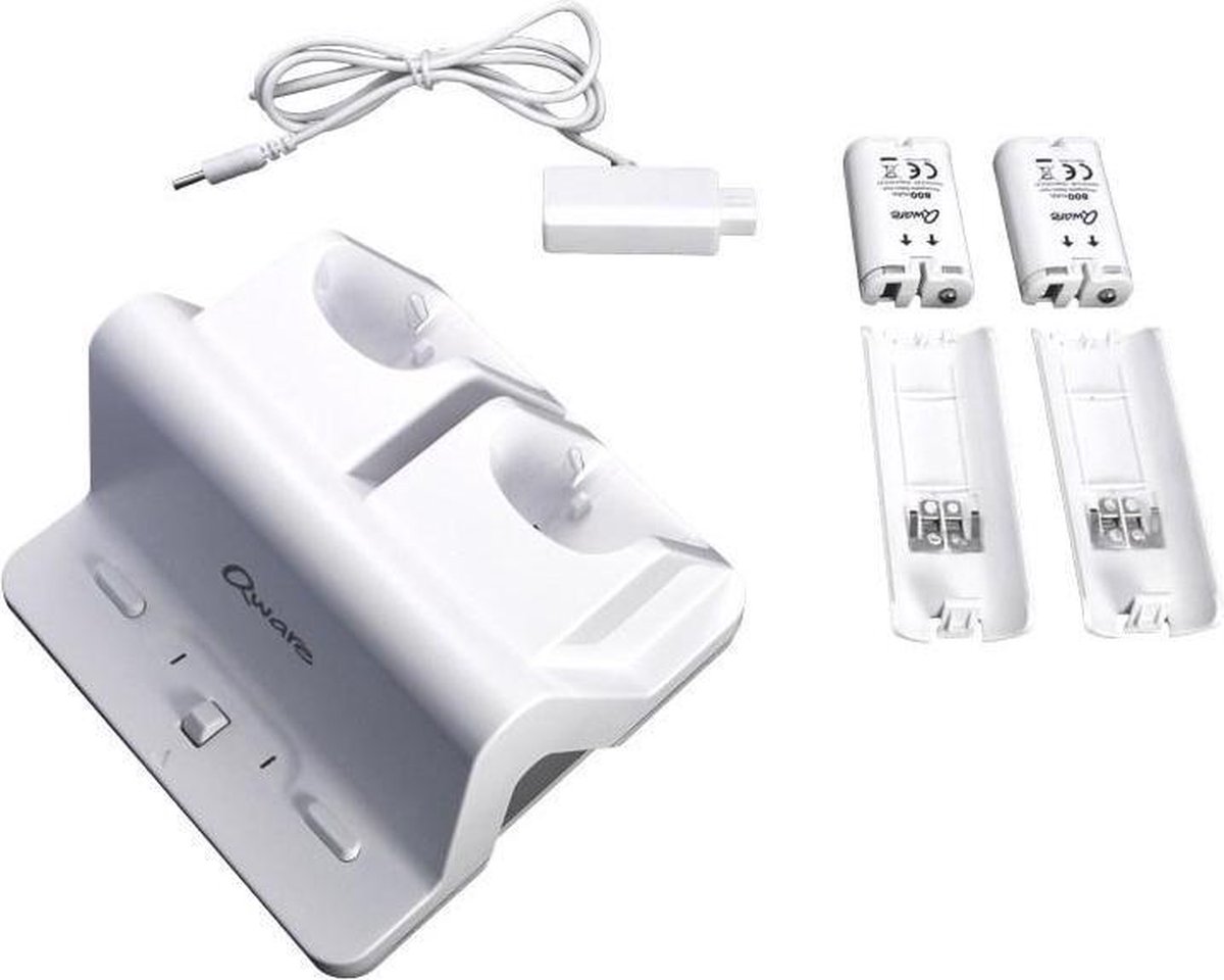 Ontslag nemen Aanpassing weekend Qware: Triple Dock Oplader Wii-U | bol.com