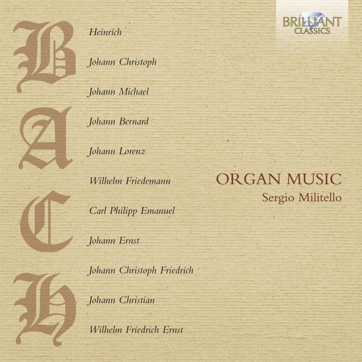 Bach Family Organ Music