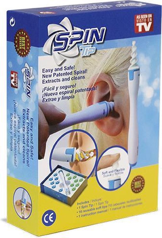 Spin Tip Ear Cleaner Oorreiniger Bestel nu!