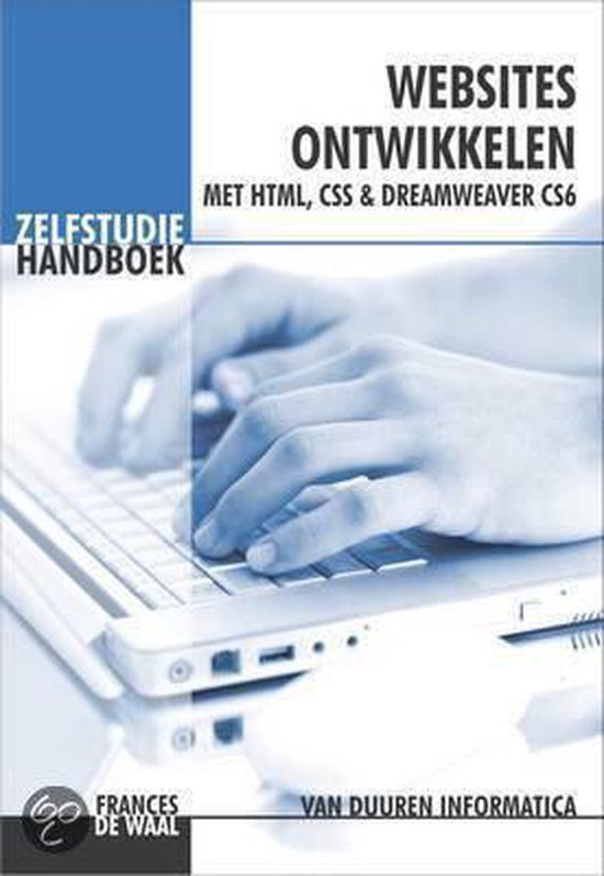 Cover van het boek 'Zelfstudiehandboek Websites ontwikkelen' van Frances de Waal