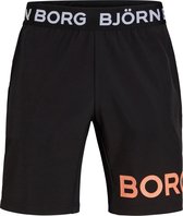 Bjorn Borg - LA August heren sportbroek - performance - zwart / oranje - maat L
