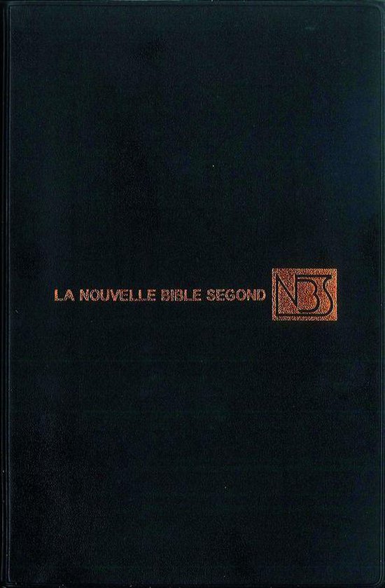 Omslag van La Nouvelle Bible Segond – sans notes (ebook)