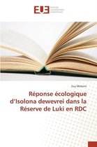 Reponse Ecologique D Isolona Dewevrei Dans La Reserve de Luki En Rdc