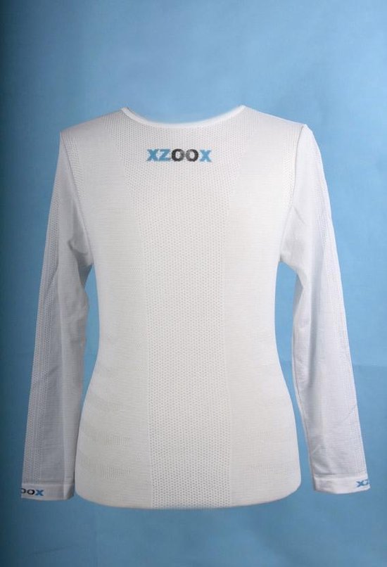 Xzoox Thermoshirt Lange Mouw Wit Maat: S-M bol