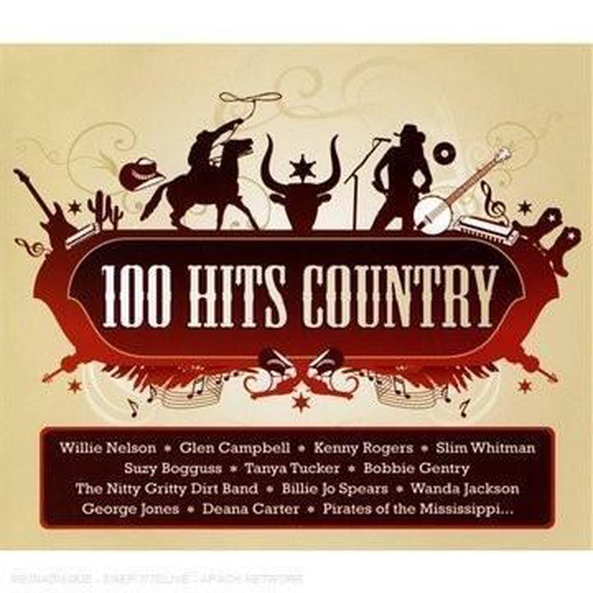 100 Country Hits, Various CD (album) Muziek