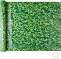 tectake - Balkondoek balkonreling privacyscherm groene bladeren - 90 cm - 6 meter - 402711