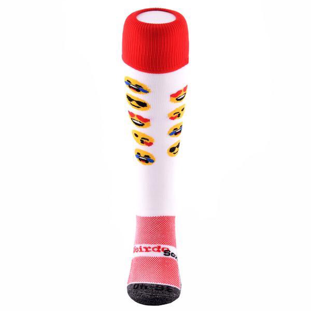 WeirdoSox Emoji sportsokken, hockeysokken, voetbalsokken - Maat 41/44