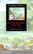 Cambridge Companions to Literature -  The Cambridge Companion to Shakespeare's Poetry