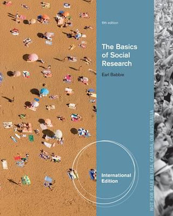 The Basics of Social Research, International Edition