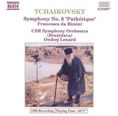 Tchaikovsky: Symphony No. 6 "Pathétique"; Francesca da Rimini