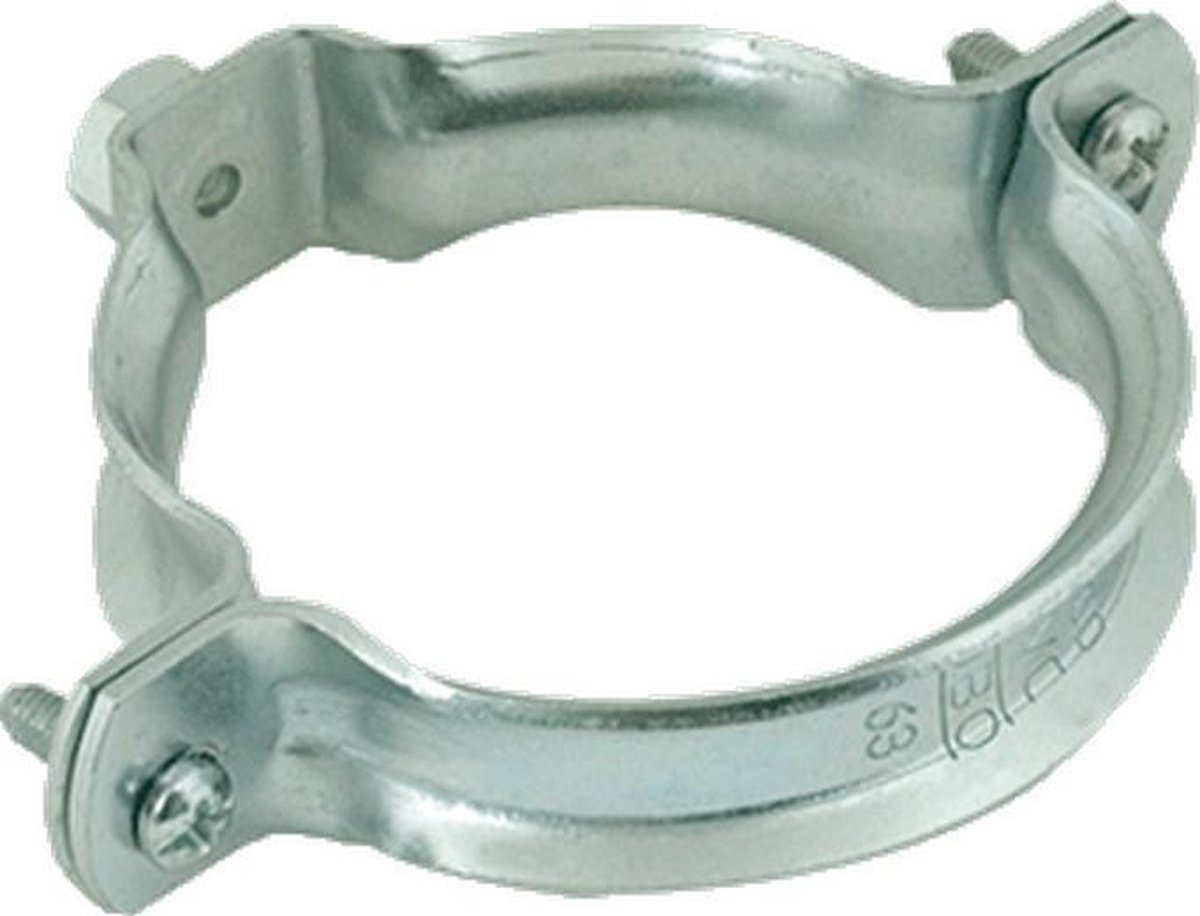 BIS® - Bis 3000 - tweeschroevenbeugel - staal - elektrolitisch verzinkt - 63 mm - M8 - bi.dr.