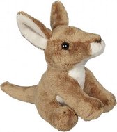 Pluche kangoeroe knuffel 15 cm