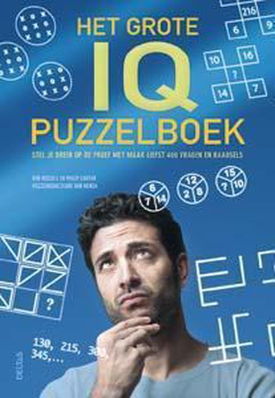 Cover van het boek 'Het grote IQ puzzelboek' van Ken Russel