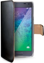 Celly - Wally Case - Samsung Galaxy Alpha - zwart