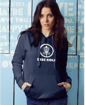 Frisbee kleding: Hoodie "Disc Golf" dames Blauw 2XL