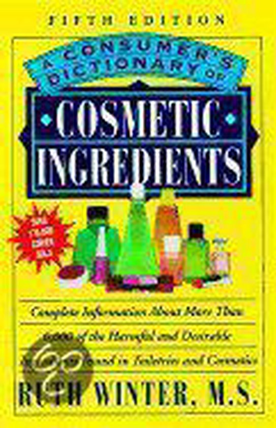 A Consumer's Dictionary of Cosmetic Ingredients - cover