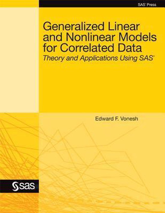 Generalized Linear and Nonlinear Models for Correlated Data - cover